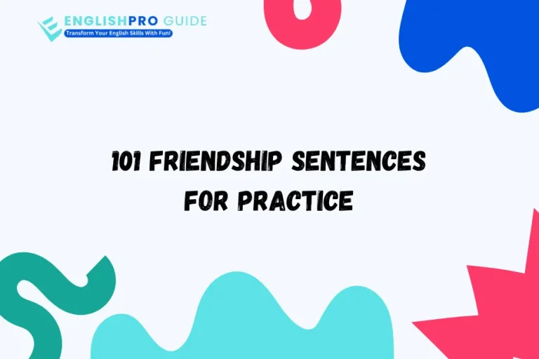 friendship sentences