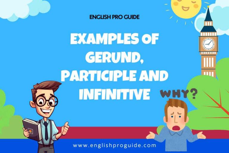 50 examples of gerunds and infinitives