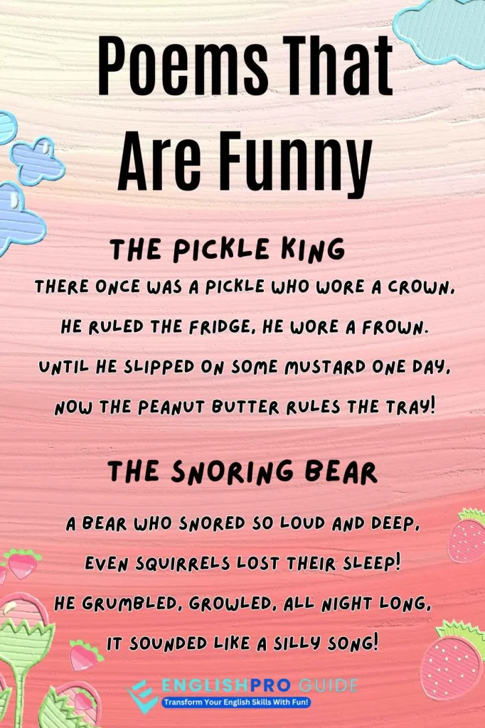 Poems That Are Funny