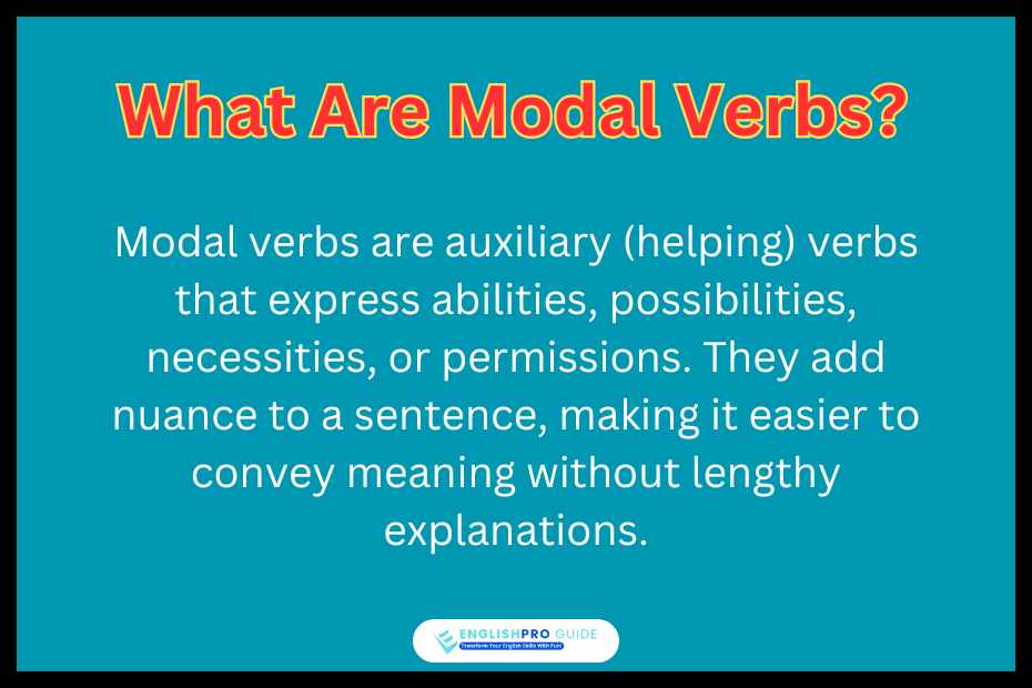 modal verbs usage in english