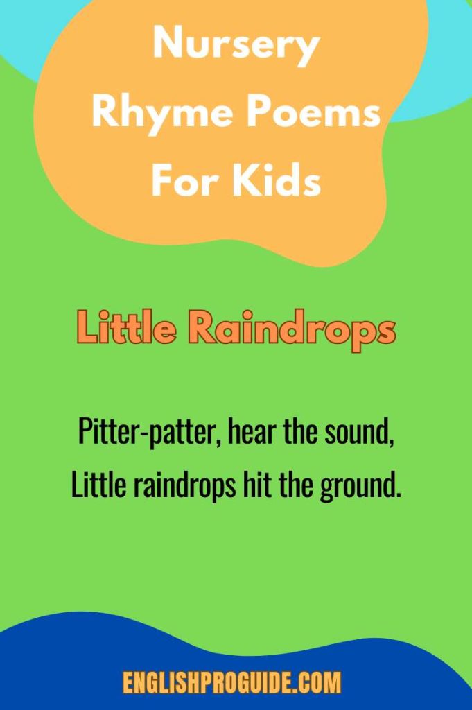 Nursery Rhyme Poems For Kids