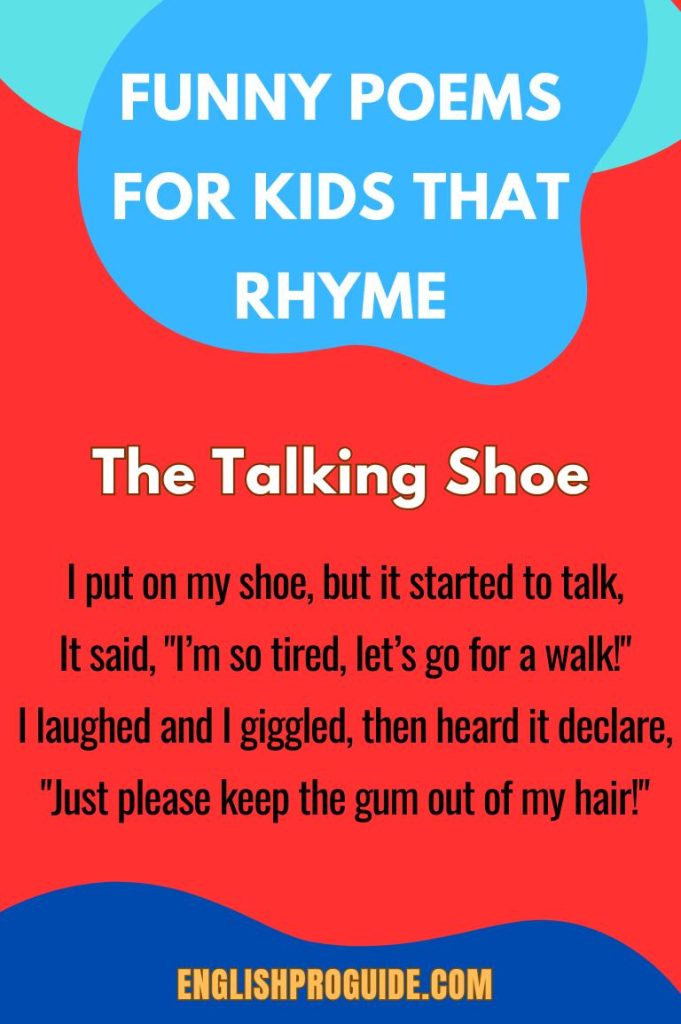 funny poems for kids that rhyme