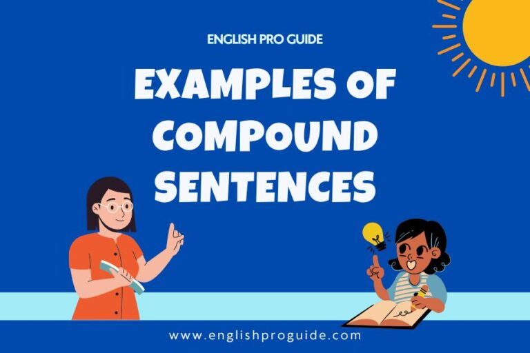 Examples Of Compound Sentences