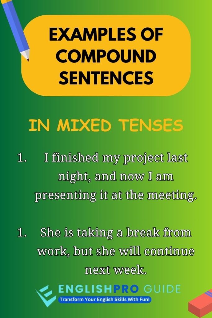 Examples Of Compound Sentences